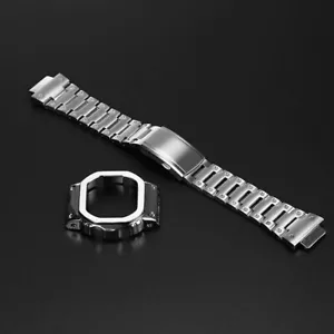 Bezel For Casio G-SHOCK DW5600 GWM5610 Case Cover Kit Metal Watch Bnad Strap - Picture 1 of 46