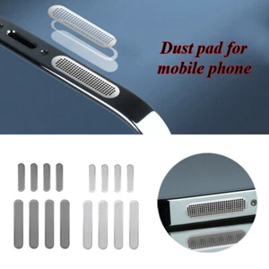 8PCS Anti Dust Cover Phone Speaker Dustproof Mesh Adhesive Sticker for iphone - Picture 1 of 11
