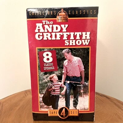 The Andy Griffith Show VHS Box Set 4 Tapes From Collectors Classics Sealed NEW - Image 1 of 4