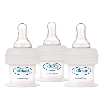 Dr. Brown'S First Feeder Bottle with Preemie Nipple - 15Cc - 3Pk - Image 1 of 4