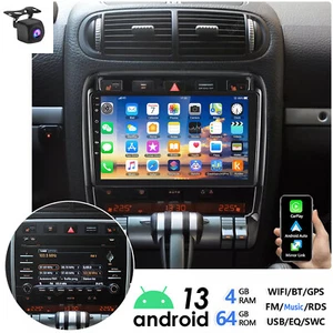 4+64G Android 13 Carplay Autoradio Für Porsche Cayenne 9PA 2002-10 GPS Navi WIFI - Bild 1 von 14