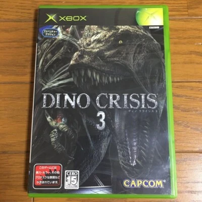 USED Dino Crisis 3 Xbox Japanese ver Japan - Image 1 of 3