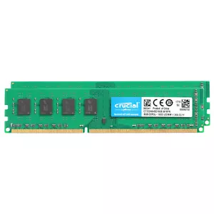 Crucial 16GB (2x 8GB) Kit DDR3L 1600MHz PC3-12800 UDIMM Desktop 240-Pin CL11 RAM - Picture 1 of 8