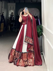 Pakistanais neuf indien tenue de fête Lehenga mariage mariée Lengha Choli Bollywood - Photo 1/7