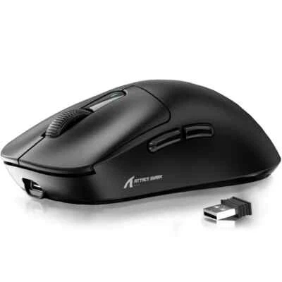 ATTACK SHARK X3 49g Lightweight Wireless Gaming Mouse Tri-Mode 26K DPI,PAW3395 - Image 1 of 4