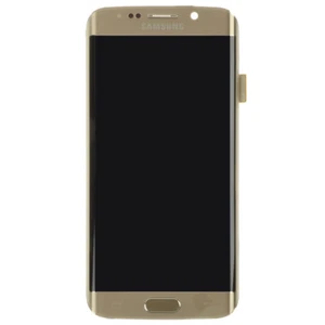 LCD Digitizer Frame Assembly for Samsung Galaxy SM-G925F Galaxy S6 Edge Gold OEM - Picture 1 of 2