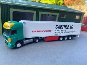 Herpa  1/87TH Daf XF Tractor Unit and Fridge trailer  Gartner KG