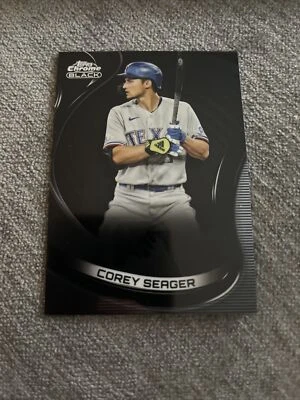 Corey Seager 2022 Topps Chrome Black #1 Base Card - Image 1 of 2