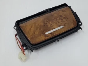 BMW 3 Series E90 Centre Console Ash Tray Storage Compartment Wood Grain 05 - 13 - Picture 1 of 7