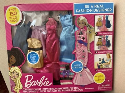 Barbie Be a Fashion Diseñador Muñeca Kit de Vestir Original - NUEVO Foto 1 de 4