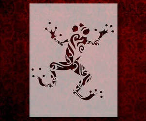 Tribal Frog 8.5" x 11" Stencil FAST FREE SHIPPING (772) - Picture 1 of 1