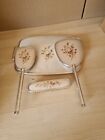 Vintage Vanity/Dressing Table Brush And Mirror set Art Deco style With Tray 