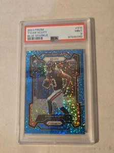 2023 Panini Prizm Tyler Scott Blue Sparkle Rookie /96 - Picture 1 of 2