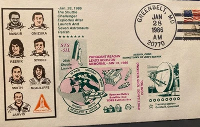 Shuttle STS-51-L Challenger Disaster NASA GREENBELT TRACKING STATION 28 JAN 1986 - Image 1 of 4