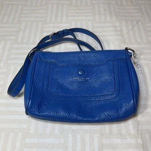 Marc Jacobs Umhängetasche New York Blau Pebbled Leder - Bild 1 von 5