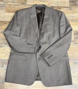 Chaps Gr. 44R Herren Braun 100% Wolle Sport Jacke Mantel - Bild 1 von 7