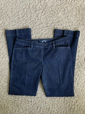 The Limited Denim 678 Feminino Linhas Retas Cintura Baixa Quadril Fino e Coxa Tamanho 4S - Imagem 1 de 4