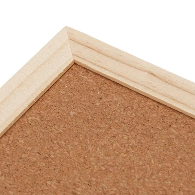 Cork Boards Wooden Frame Office Decorative Hanging Pin Bulletin Board For Office - Image 1 of 4