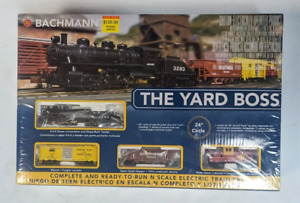 Bachmann THE YARD BOSS Complete N Scale Electric Train Set 24014 NEW SEALED