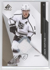 2014-15 SP Game Used Gold Jerseys Anze Kopitar #81