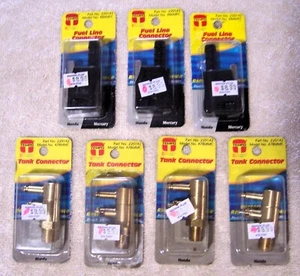 HONDA FUEL TANK AND FUEL LINE CONNECTOR FITTINGS LOT #14 - Picture 1 of 2
