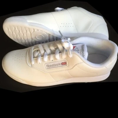 Reebok Womens Classic The Princess Ortholite Lace Up Low Top White Sneaker Shoes - Image 1 of 4