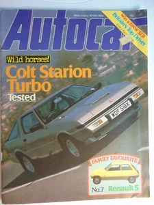 AUTOCAR MAGAZIN 15.05.1982 RENAULT 5 - Bild 1 von 1