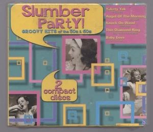Slumber Party: Groovy Hits 50s & 60s Various (CD, 2 Discs) Soul Rock NEW - Picture 1 of 2