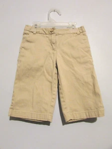 Izod Girls Beige School Shorts Size 6 EUC!!! - Picture 1 of 2