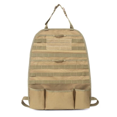 XUKEY MOLLE Tactical Vehicle Panel Seat Back Cover Protector Car Storage Organizer Bag