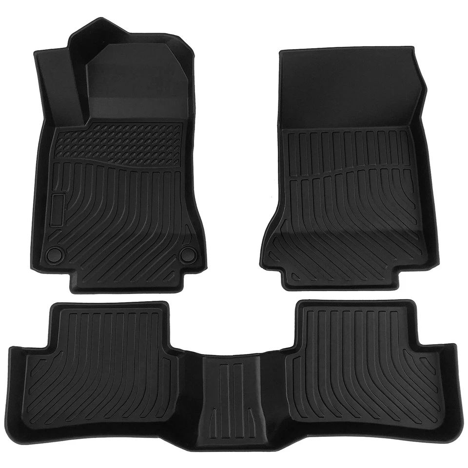 All Weather Floor Mats Liner for 2014-2019 Mercedes Benz CLA180 / CLA200 /CLA250 - Image 1 of 4