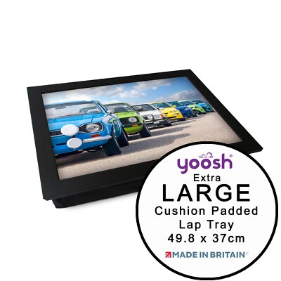 EXTRA LARGE Luxury LapTray Personalised Gift - Ford Models - Image 1 of 4