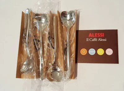 Alessi - AMMI08SET - Set di quattro cucchiaini da caffè in acciaio inossidabile - Immagine 1 di 4