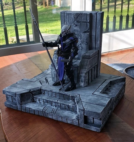 Custom Marvel Legends Action Figure Throne Mythic Legions 1:12 Vampire Dwarf Cover