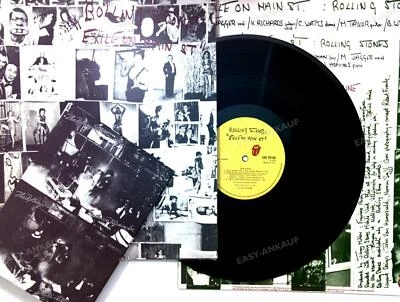 The Rolling Stones - Exile On Main St. UK 2LP 1972 + Innerbag, Insert ' - Image 1 of 2