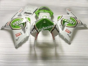 Kit de carenado por inyección ABS 2003 ZX6R 636 LUCKY STRIKE verde blanco blanco - Imagen 1 de 4