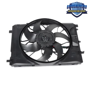 Radiator Cooling Fan For Mercedes-Benz W212 W204 C350 E350 SL400 GLK300 Slk250 - Picture 1 of 9