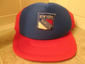 NEW YORK RANGERS..VINTAGE HOCKEY..HAT (M-L) - Picture 1 of 9
