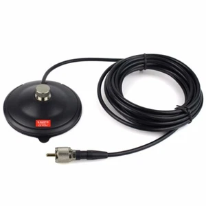NAGOYA RB MJPR Antenna Magnetic Mount & 5M Coaxial Cable PL259 UHF Roof Base Kit - Zdjęcie 1 z 12