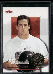 Fleer Authority #137 Vinny Sutherland 2001 #/1350 - Imagen 1 de 2