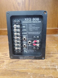 Electro Voice xeq-808 Crossover/ Equalizer Untested - Picture 1 of 2