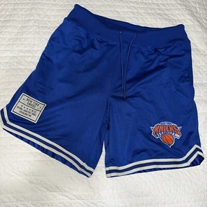 New York Knicks Athletic Shorts Mens L Mesh 7” NBA - Picture 1 of 7