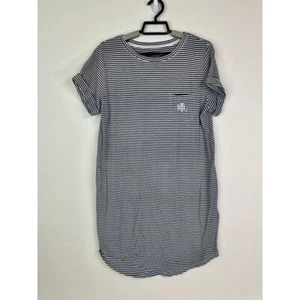 Lauren Ralph Lauren Sleep Shirt Womens Small Black Label Relaxed Night Dress Top - Picture 1 of 8
