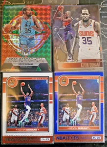 Kevin durant x4 LOT 2022 Epic Performers, Chronicles Essentials,  nba hoops - Picture 1 of 2