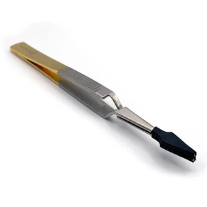DR. SLICK BEAD TWEEZER - Fly Tying 4" Tweezers + Free Sticker NEW! - Picture 1 of 4