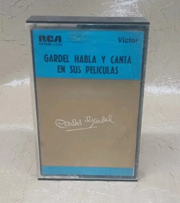 Carlos Gardel - Habla Y Canta En Sus Peliculas Original Cassette Tape Rare Foto 1 de 4
