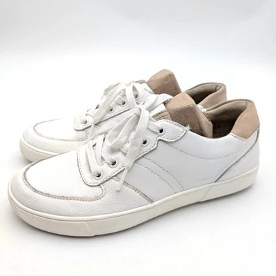 Naturalizer Murphy Moda Zapatillas con Cordones Zapatos Para Mujer Blanco Talla US9M EU40 Foto 1 de 4