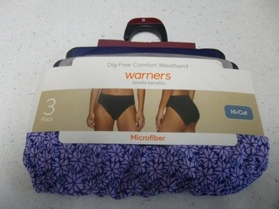 Blissful Benefits by Warners 3 Pack Hi-Cut S(4/6) - Image 1 of 3