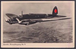 74071) Echt Foto AK Heinkel Kampfflugzeug He 111 1940 - Picture 1 of 2