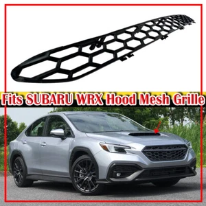 2025 Fits Subaru WRX STI 4D Sedan DTO Style Front Hood Mesh Grille Matte Black - Picture 1 of 4